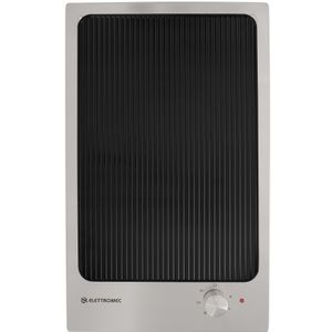 Cooktop Elettromec Domino Vitrocerâmico Grelha Quadratto D307-Z2VQ