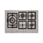 Cooktop 5 Bocas Elettromec em Inox, Bivolt