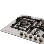 Cooktop 5 Bocas Elettromec em Inox, Bivolt