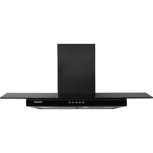 Depurador De Ar Suggar Vidrio 90cm Preto 220v DV92PT
