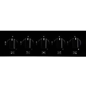 Cooktop a Gás Tramontina Glass Penta 5Q Vidro Preto Bivolt 94708/201
