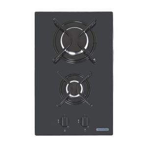 Cooktop a Gás Tramontina Glass 2Q Vidro Preto Bivolt 94702/201