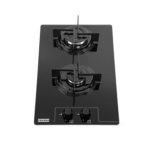Cooktop a Gás Franke Glass 2Q Vidro Preto 14640