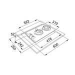 14640-COOKTOP-FRANKE-2Q-GAS-FHG-312-1