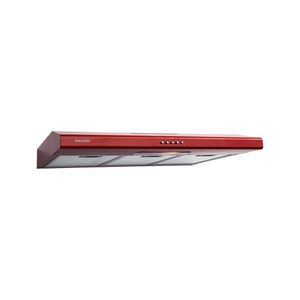 Depurador de Ar Suggar Slim 80 cm Vermelho 220V DI82VM