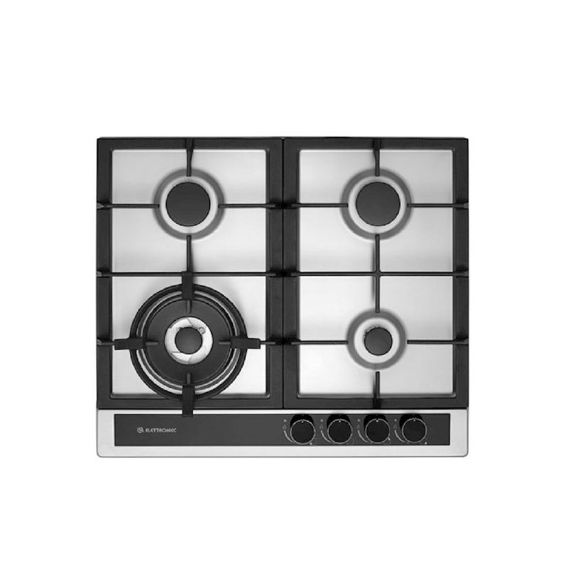 Cooktop Inox 4 Bocas Elettromec