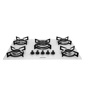 Cooktop a Gás Suggar 5Q Branco Bivolt FG5305BR