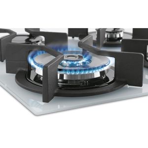 Cooktop a Gás Fischer Infinity 4Q Vidro Branco Bivolt 26297-62936