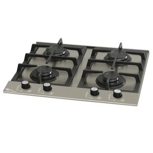Cooktop a Gás Fischer 4Q Platinium Prime Escovado Bivolt 20874-51521