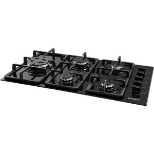 Cooktop a Gás Suggar 5Q Tripla Chama Preto Bivolt FG5335VP