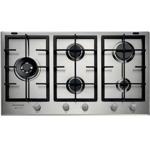 Cooktop a Gás Brastemp 5 Queimadores Inox 90cm 220V BDK90DRBNA