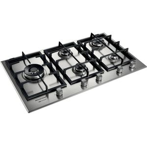 Cooktop a Gás Brastemp 5Q Inox 90cm 220V BDK90DRBNA