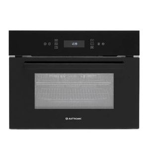 Forno Micro-ondas Elettromec de Embutir Vetro Flat Vidro Preto 40L 220V FMC-FR-40-VT-2TNA