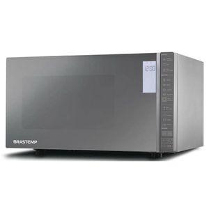 Micro-ondas Brastemp de Bancada Espelhado Grill 32L Inox 220V BMG45ARBNA