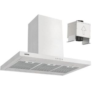 Coifa de Ilha Tramontina Dritta Isla Split 90cm Inox 220V 95800/024