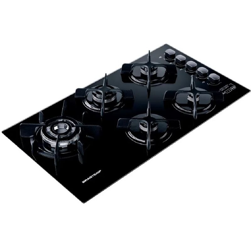 Cooktop 5 Bocas Brastemp a Gás