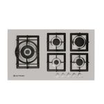 Cooktop-5-Bocas-Elettromec-Quadratto-Inox