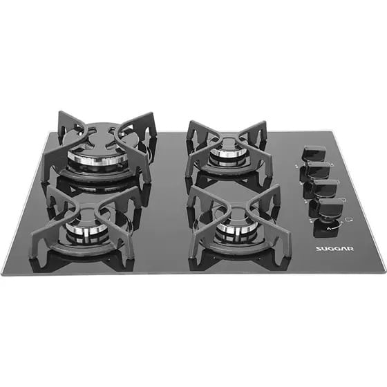 cooktop 4 bocas suggar preto