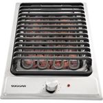 Cooktop Suggar Barbecue com Grelha em Ferro Fundido em inox