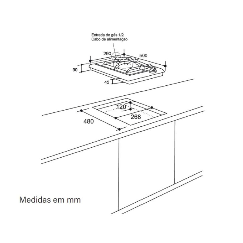 Cooktop-Domino-Evol-Siena-1-Boca-Inox-29-cm-Bivolt-GH301S-DCI