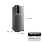Geladeira-Brastemp-BRM56BK-Frost-Free-Duplex-462-litros-Inox-com-Turbo-Control-110V-BRM56BKANA