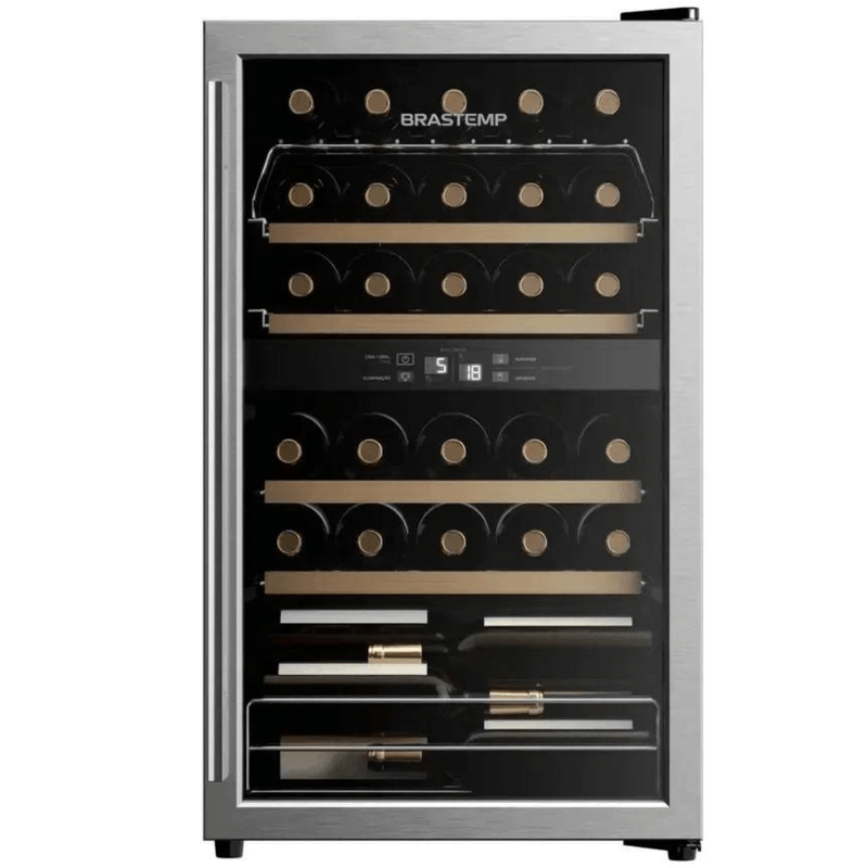 Adega-Brastemp-Dual-Zone-33-Garrafas-Inox-220V-BZB33BEBNA