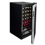 Adega-Suggar-Toulouse-29-Garrafas-Preta-e-Inox-110V-AD2711IX