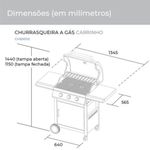 Churrasqueira-a-Gas-Suggar-Carrinho-Inox-CH5001IX