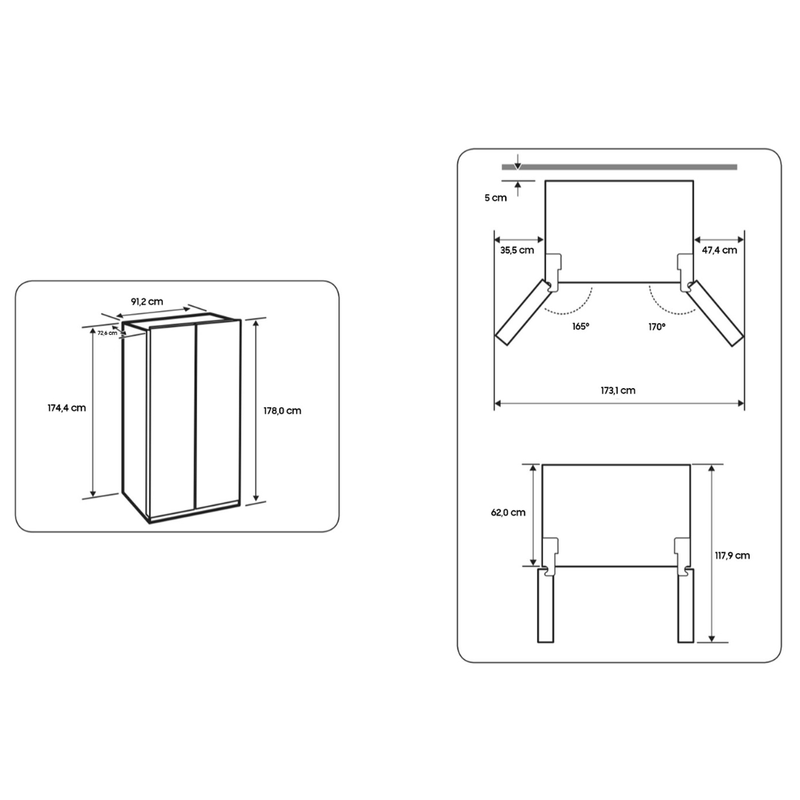 Geladeira-Samsung-Side-by-Side-RS60-602-Litros-Inox-Look-220V-RS60T5200S9-BZ