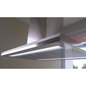 Coifa de Ilha Falmec Lumen 90Cm Inox 220V CLUI90.F0P1#NEUI491F