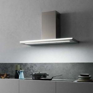 Coifa de Parede Lumen 90Cm Inox 220V CLUN90.F0P1#NEUI491F