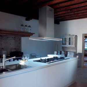 Coifa de Ilha Falmec Lumina Evo Nrs 90Cm Inox 220V CLMI90.F0P2#NROI490F