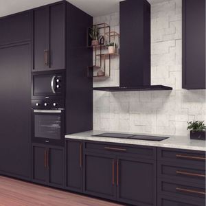 Coifa de Parede Tramontina Slim Blacksteel 90Cm Preta 220V 95800/039