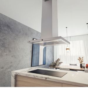 Coifa de Ilha Tramontina Dritta Silent Pro90 90Cm Inox 220V 95800/124