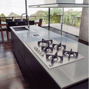 Cooktop a Gas Tramontina 90cm 5Q Flat Inox Bivolt 94728/104