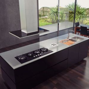 Cooktop a Gas Tramontina 100cm 4Q Slim Glass Flat Preto Bivolt 94732/104