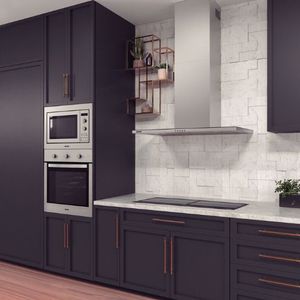 Coifa de Parede Tramontina Vidro Slim Scotch Brite 90Cm Inox 220V 95800/028