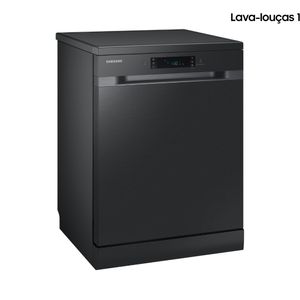 Lava-louças Samsung 14 Serviços Inox Preta 110V DW60C7050FG/AZ