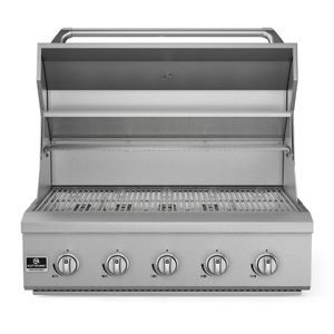 Churrasqueira Elettromec Profissional 36 polegadas 5Q 90cm a Gás Inox BBQ-5Q-36-XP-NHUB