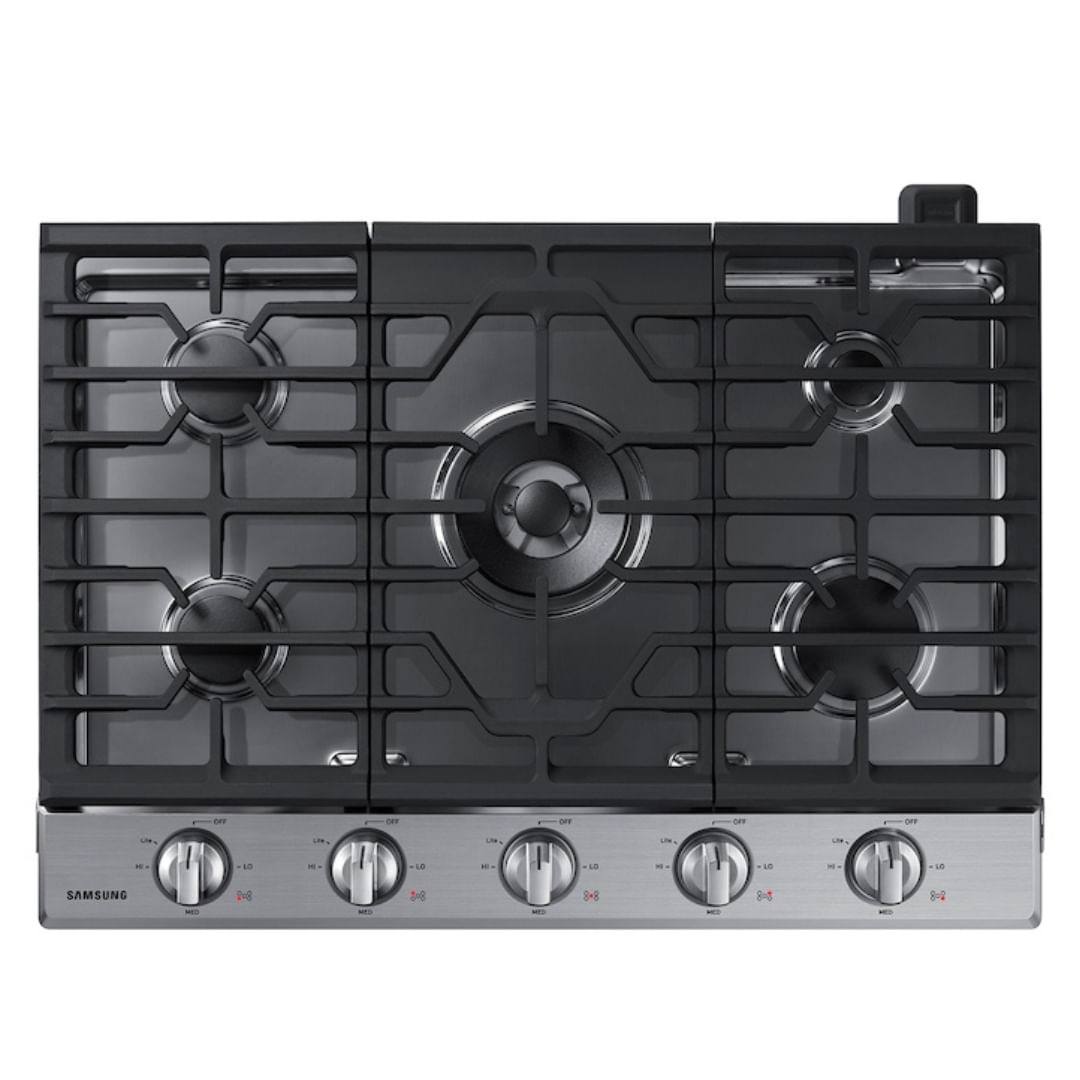 Cooktop 5 Bocas Samsung Inox - Gás 110v - Na30n6555ts/az