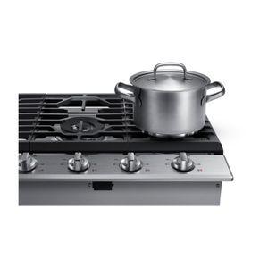 Cooktop a Gás Samsung WI-FI 5Q Dupla Chama Inox 110V NA30N6555TS/AZ