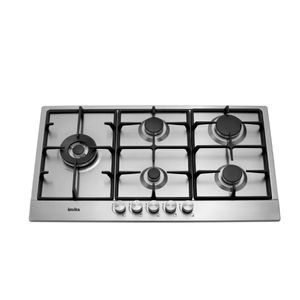 Cooktop a Gás Invita 5Q 90cm Inox Bivolt I-CKG-5Q-90-XX-3TNA