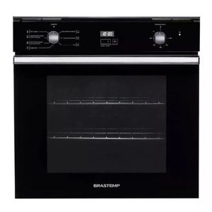 Forno Elétrico Brastemp de Embutir 84L Preto 220V BOC84AEBNA