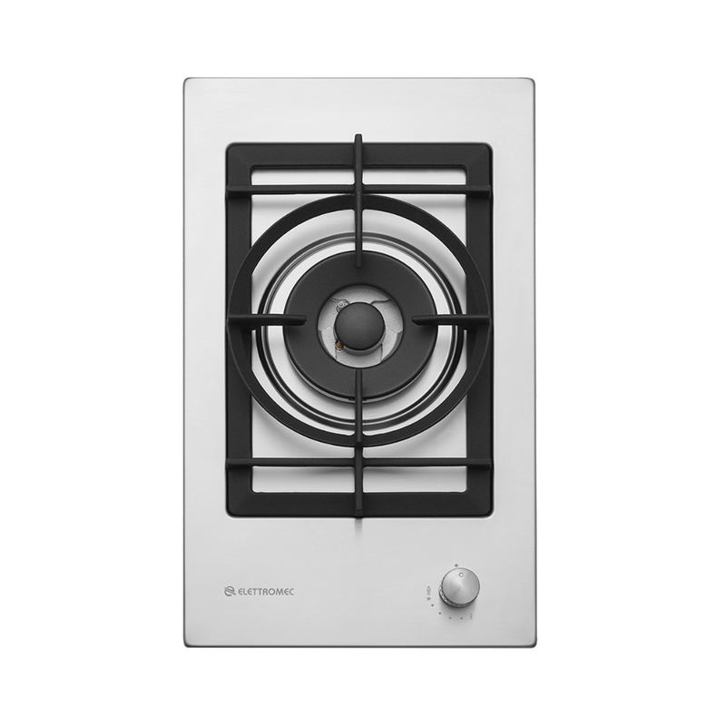 Cooktop-a-Gas-Domino-Quadratto-Elettromec-1-Q-DG-1Q-30-XQ-3ZEA-Cook-Eletroraro