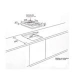 Cooktop-a-Gas-Domino-Quadratto-Elettromec-1-Q-DG-1Q-30-XQ-3ZEA-Cook-Eletroraro--4-