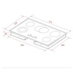 Cooktop-Elettromec-Vitroceramico-90cm-Domino-220V-CKV-5Q-90-CV-2ZEB-Cook-Eletroraro--3-