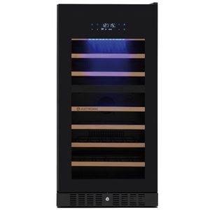 Adega Elettromec de Embutir 87 Garrafas Dual Zone Preta 220V CV-2BI-87-VT-2VPA