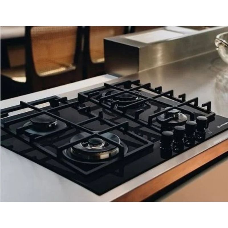 Cooktop-a-Gas-Elettromec-Vetro-4-Queimadores-Mesa-em-Vidro-60cm-Preto-Bivolt-CKG-4Q-60-VT-3TNA-Cook-Eletroraro--3-