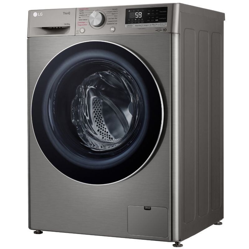 Lavadora-e-Secadora-LG-VC4-IA-14KG-Inox-Look-220V-CV5014PC4A-Cook-Eletroraro--3-