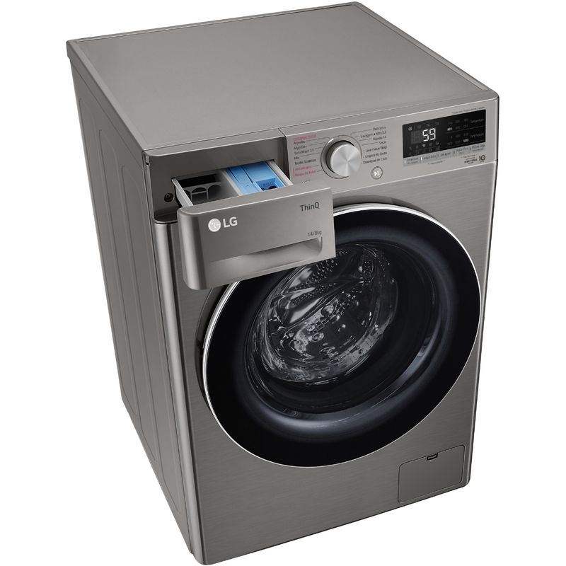 Lavadora-e-Secadora-LG-VC4-IA-14KG-Inox-Look-220V-CV5014PC4A-Cook-Eletroraro--10-